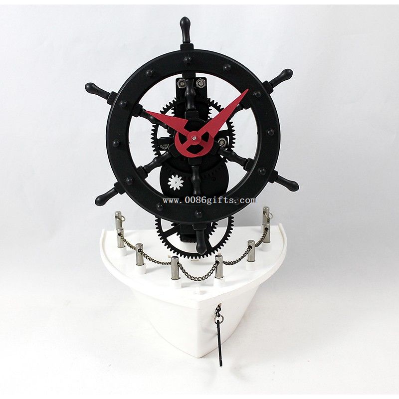 Ship Gear Desk Clock