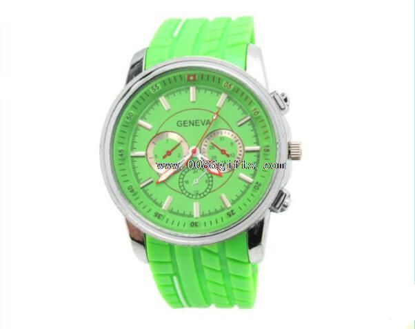 Silicone multiple watch