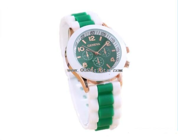 Montre de silicone