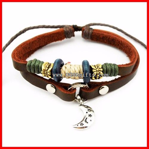 Pulsera de plata de la luna