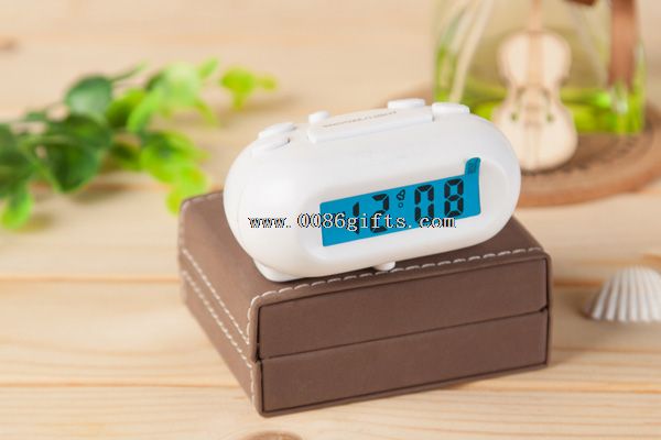 Small led digital desk clock