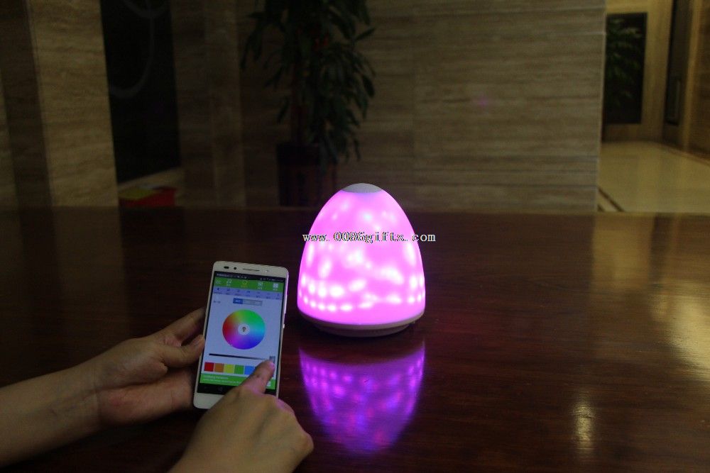Akıllı App hoparlör aydınlatma LED