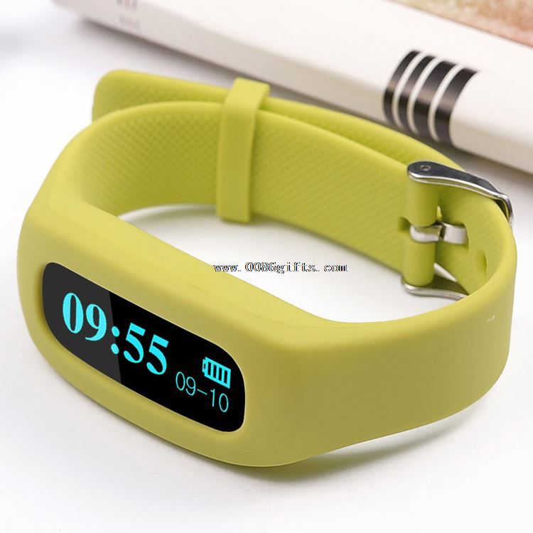 elegante pulsera con pantalla OLED