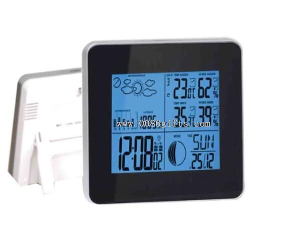 Digitale led temperatur-ur