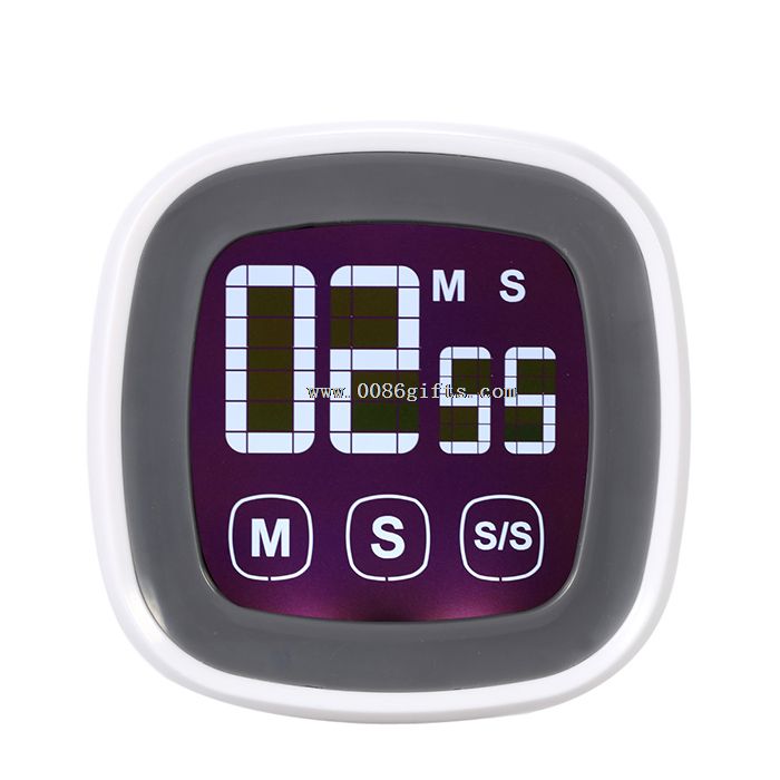 Touch Screen digital kitchen timer