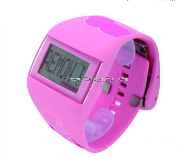 Touch screen LED creative Silicone watches