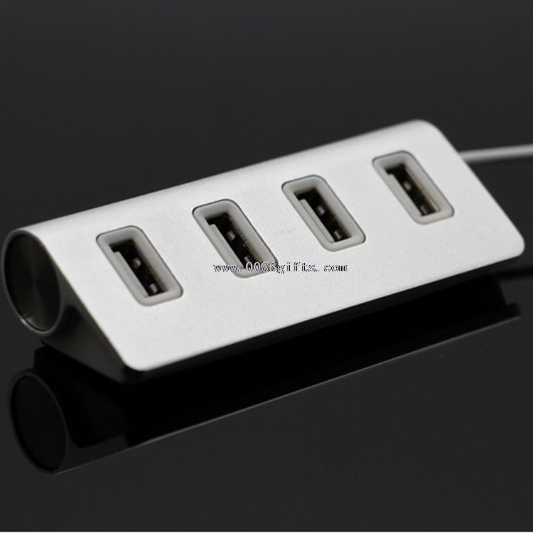 USB 3.0 alüminyum 4 Port usb hub