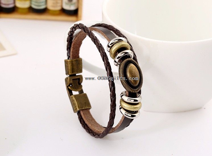 Vintage Real Leather Bracelet