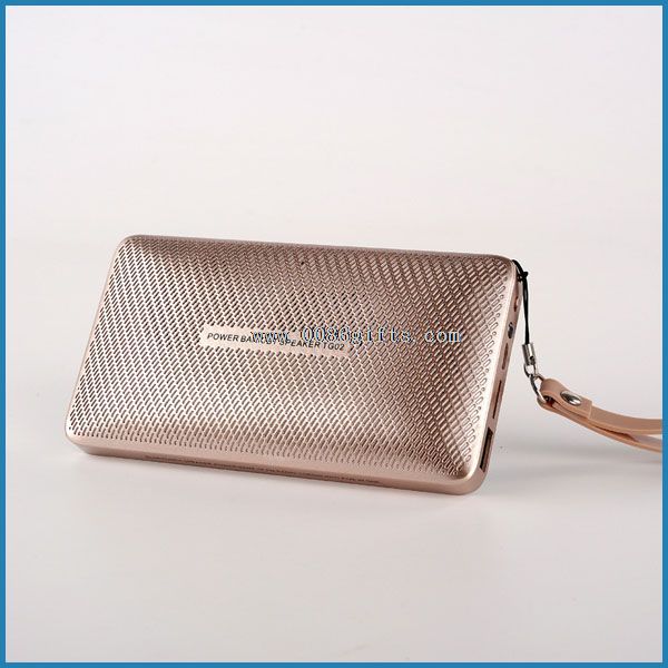 Monedero forma potencia banco Bluetooth altavoz