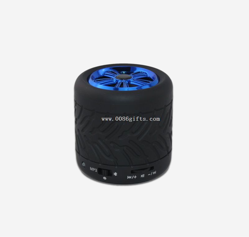 Wheel Rolling Bluetooth Speaker