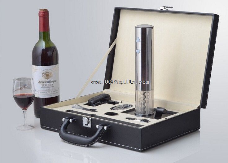 Deschizator de vin set cadou