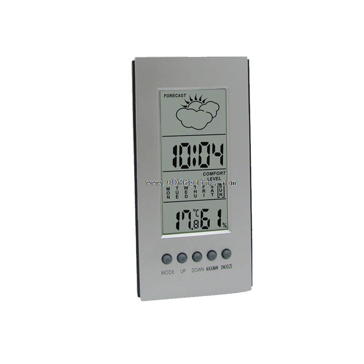Wireless Sensor Weather Station Clock