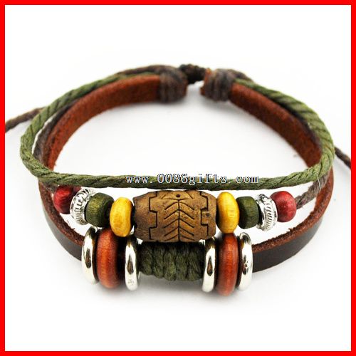 Pulsera de madera del grano