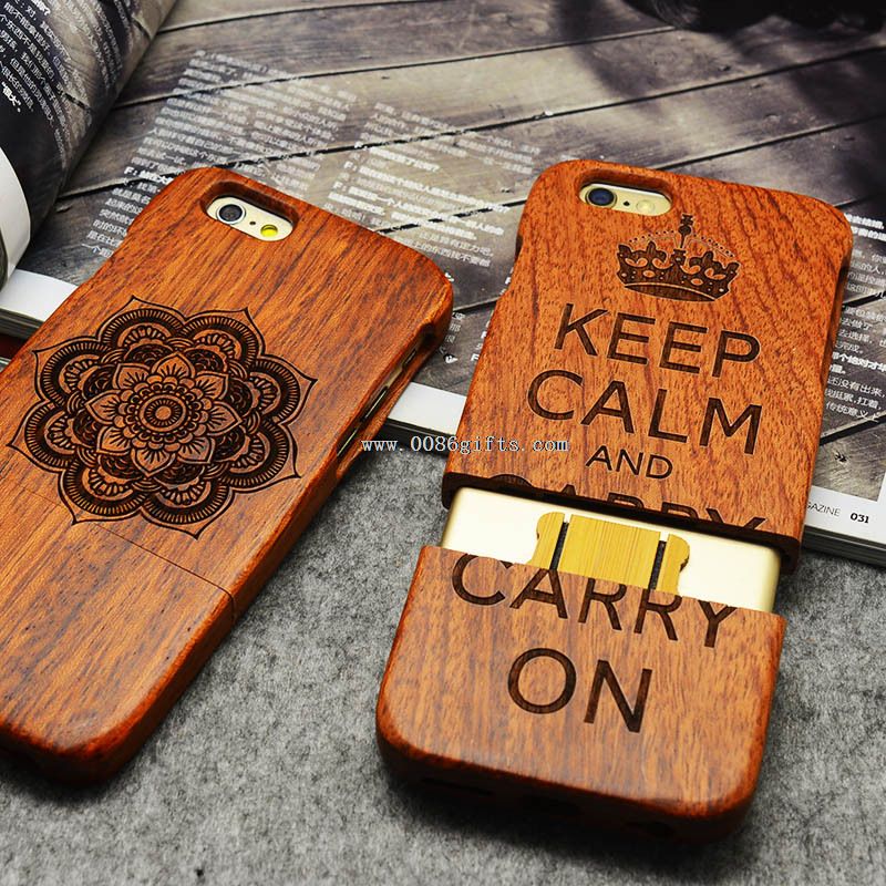 Caisse en bois pour iphone