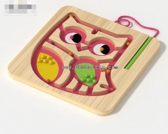 Wooden maze toys