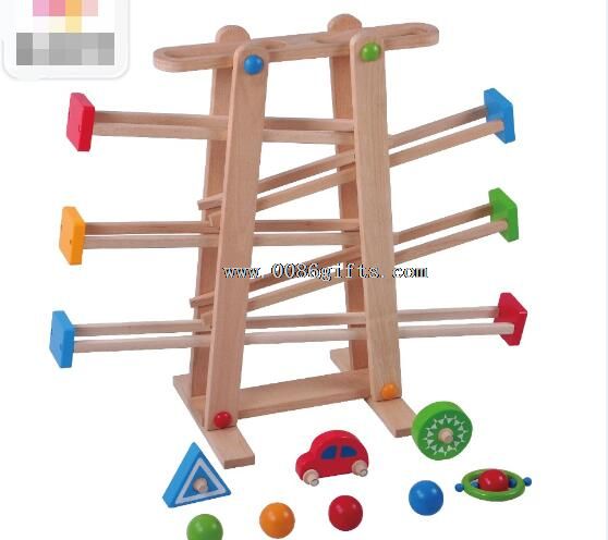 Hölzerne Rampe Racer Spielzeug