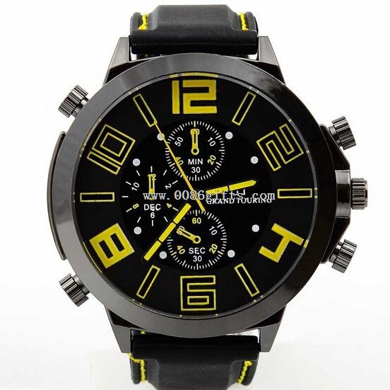 reloj de hombre de cara grande