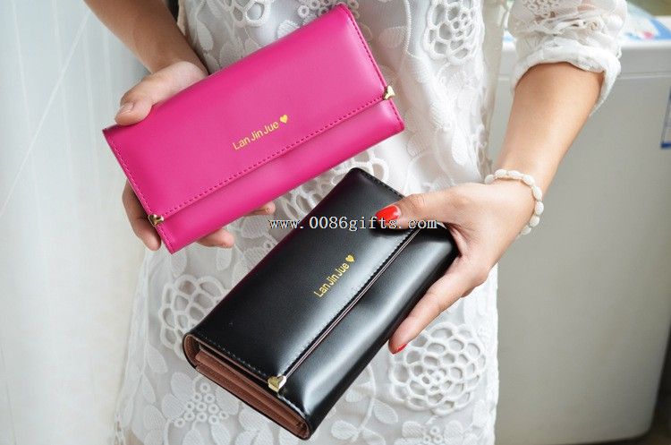 candy colors woman wallet