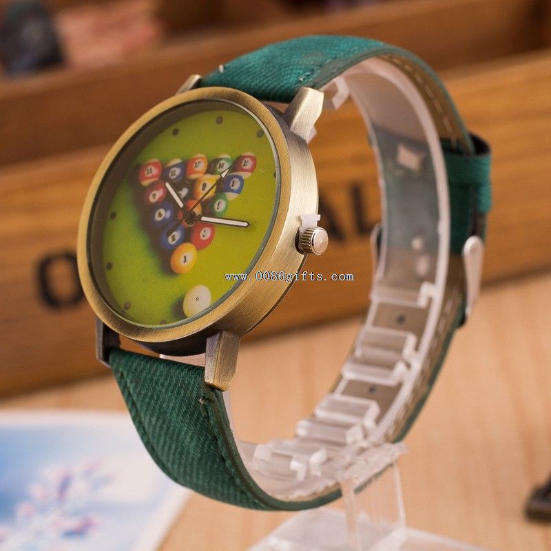 Cowboy bőr szíj Watch