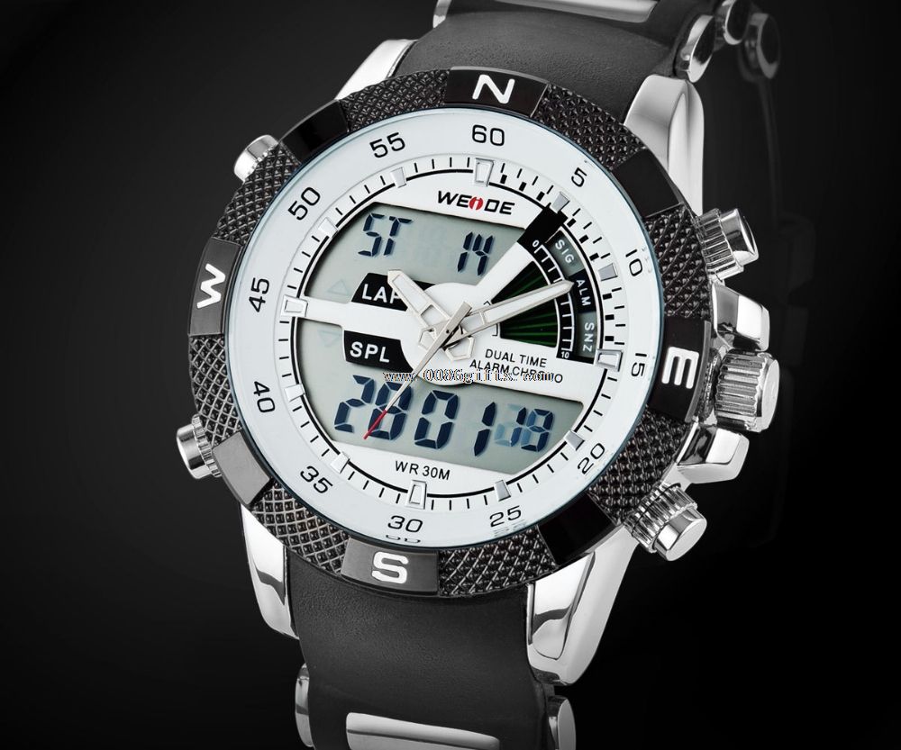 Waterproof sport digital man watch