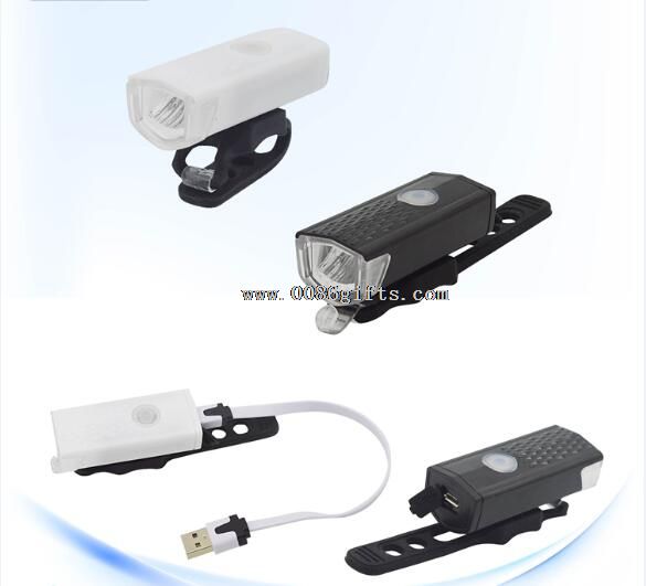 3W USB جلو دوچرخه موتور قابل شارژ به رهبری نور چشمک زن