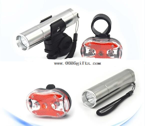 Aluminium bicycle Front flashlight
