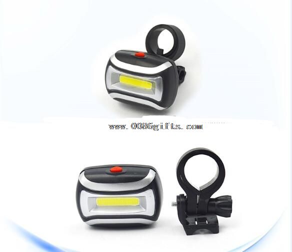 Battery powered bike COB led bike light