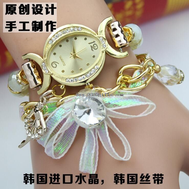 Female Clock Wrist Watch