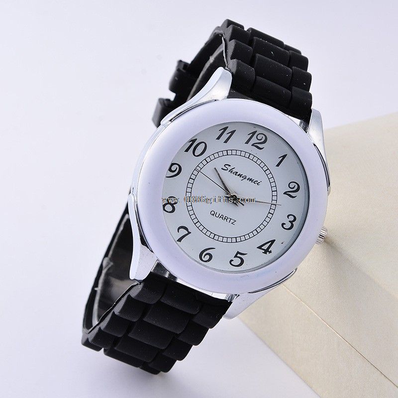 Geneva silicon watch for women