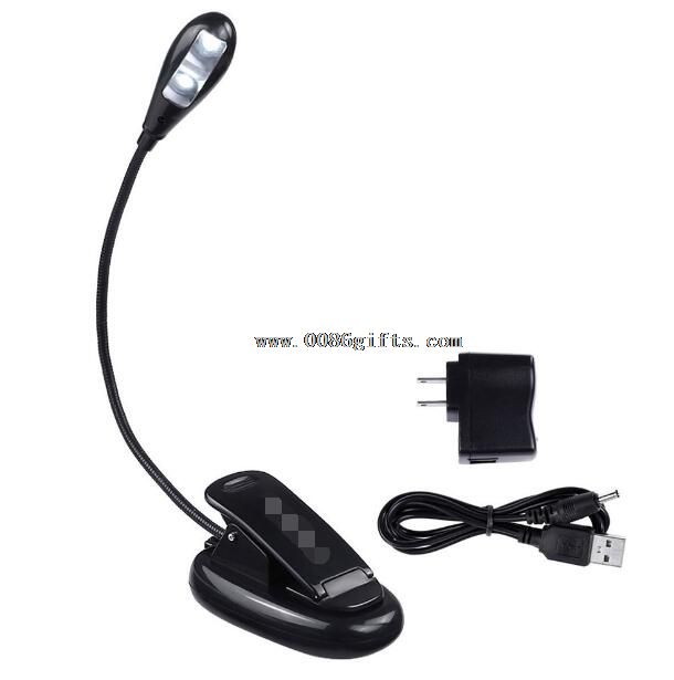 LED Flexible Clip On Book Reading Bright Light