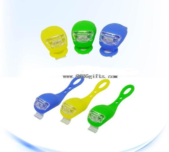 silicone bicycle safety led light