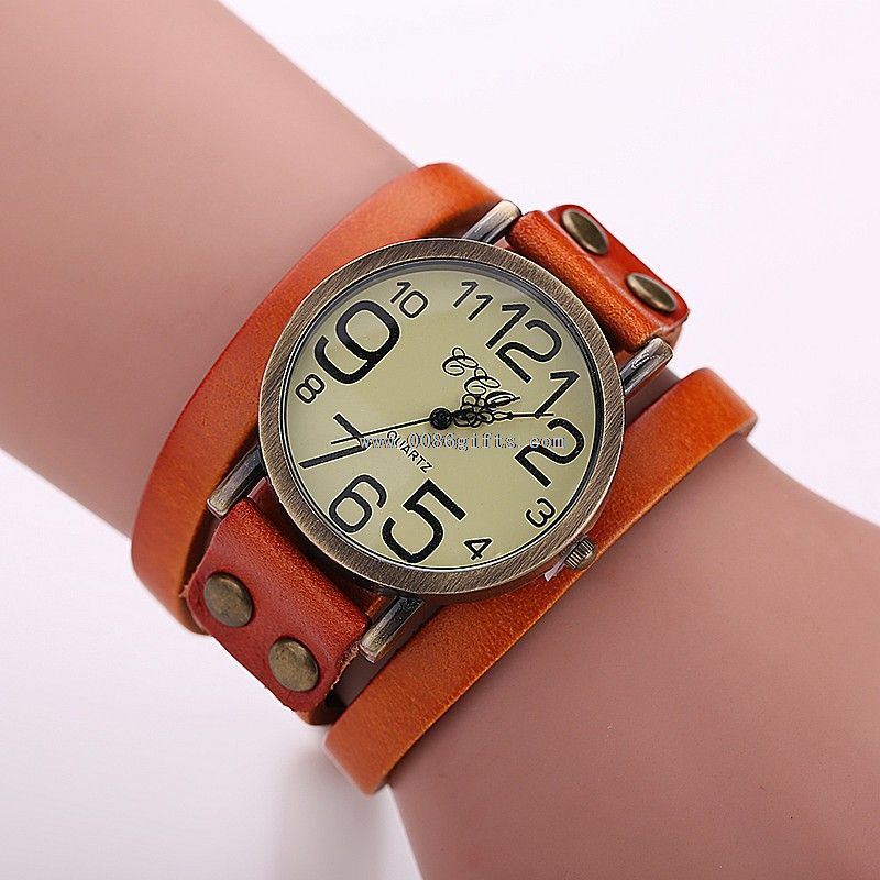 Reloj Vintage de abrigo de onda