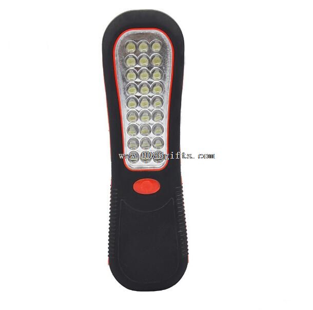 27LED lavoro di plastica LED luce con gancio e magnete