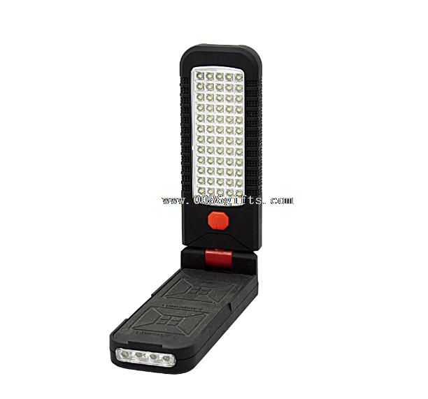 3AA Battery 60+4LED rollover fold work light with a hook and magnet