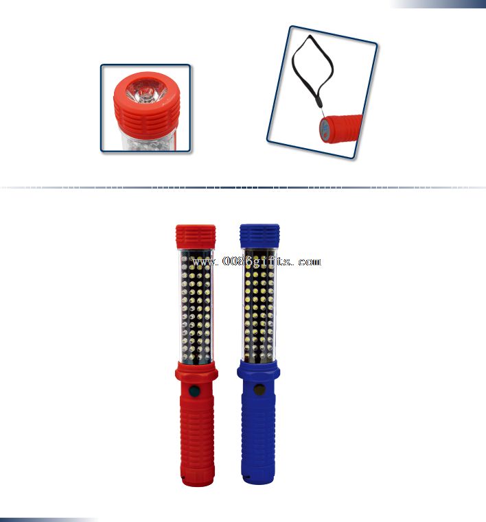 52LED 1W plast magnetiske arbeid lys