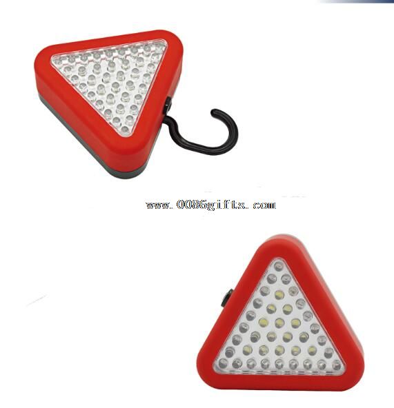 9 triangolo lavoro luce led