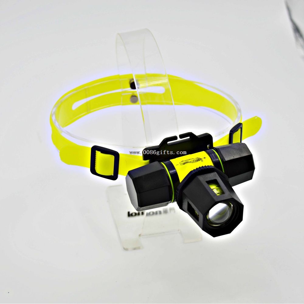 LED diving waterproof power headlight