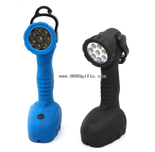 LED head turn around hook handhold work light