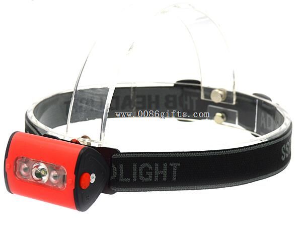 1+2 LED ABS hight brighness head lamp