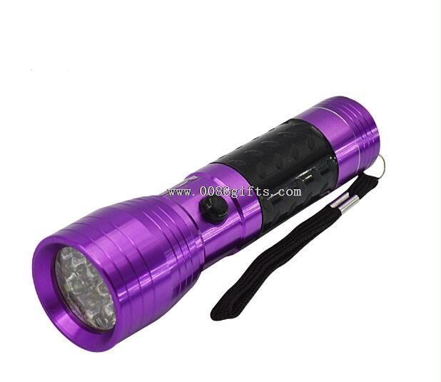 14 torche aluminium LED lumineuse