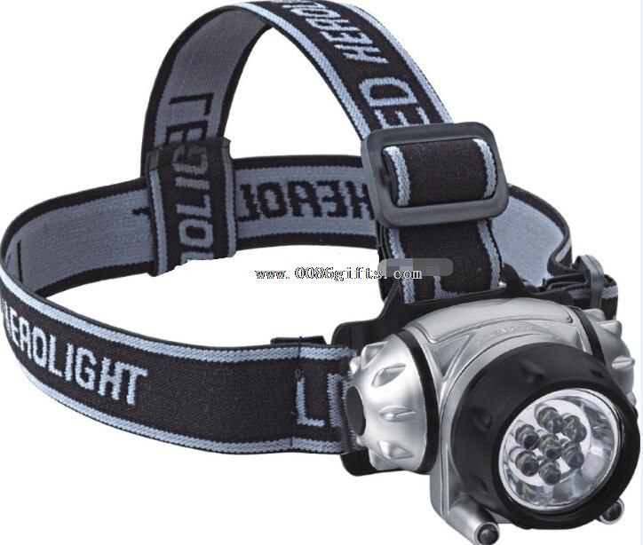 14 led plastic headlight