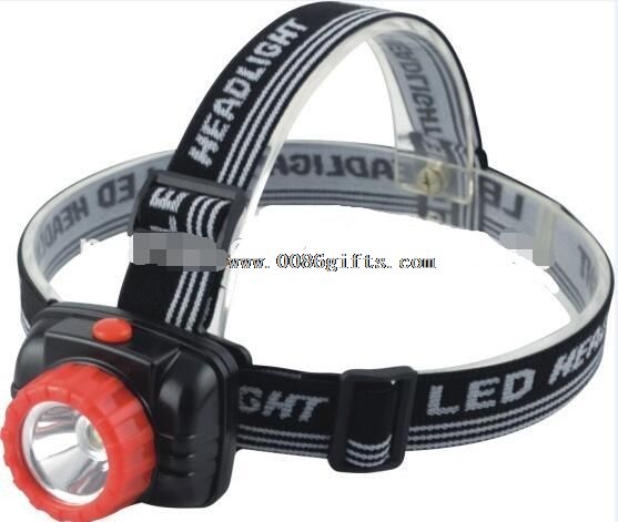 3 watt isi ulang plastik dipimpin headlamp