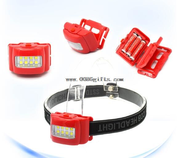 8 SMD hight brighness lâmpada de cabeça