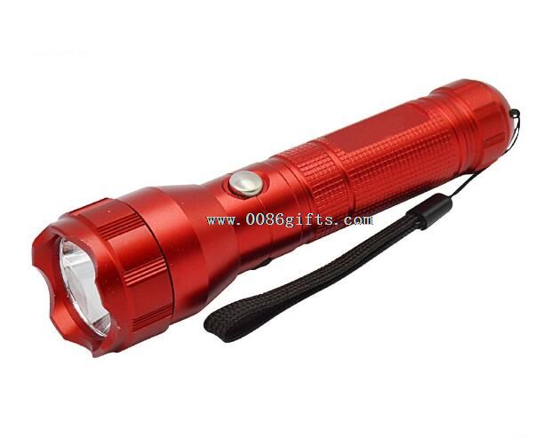 aluminum 18650 rechargeable battery led light torch