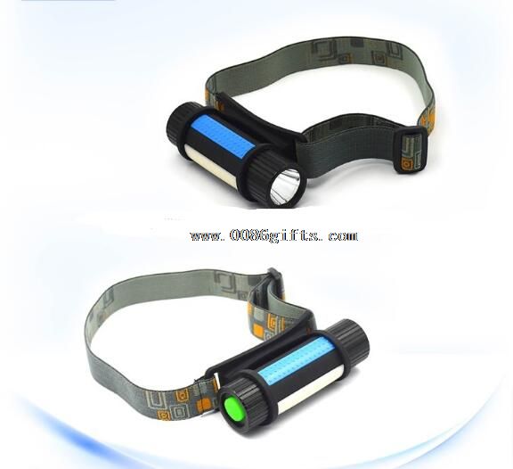 COB battery operated head torch
