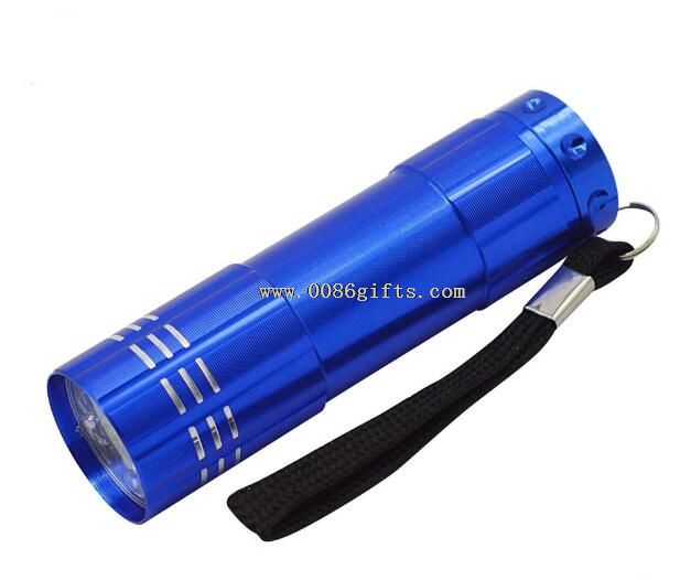 Colorful 9 LED torch