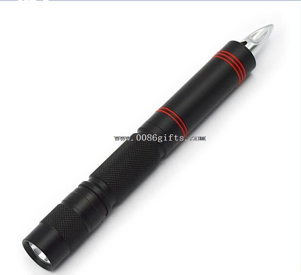 1W LED Flashlight AL Torch With a metal Tip