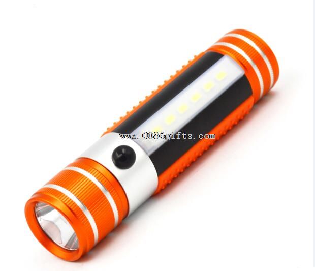 3W + 6 SMD Taschenlampe