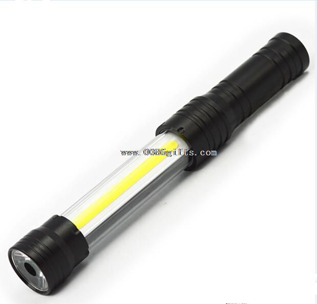 3W COB + 3W LED lommelygte