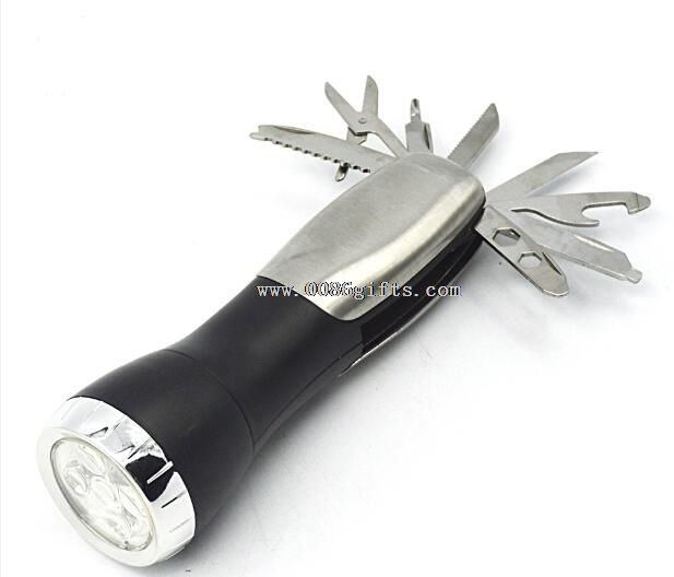 4+1 LED Flashlight